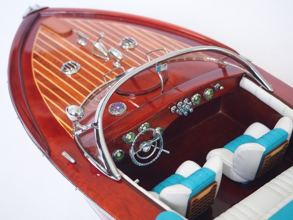Maquette Riva Aquarama 67 cm bois Luxe 1:12 - Model boat #2.1