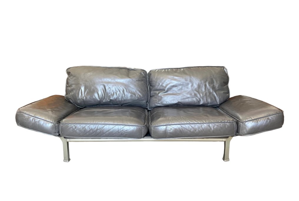 Zanotta - De Pas, D'Urbino, Lomazzi - 沙发 - Dinamo - 钢, 皮革 #1.0