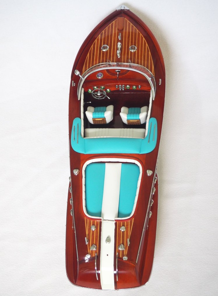 Maquette Riva Aquarama 67 cm bois Luxe 1:12 - Model boat #3.2