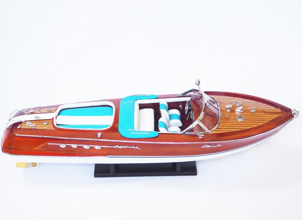 Maquette Riva Aquarama 67 cm bois Luxe 1:12 - Model boat #1.0