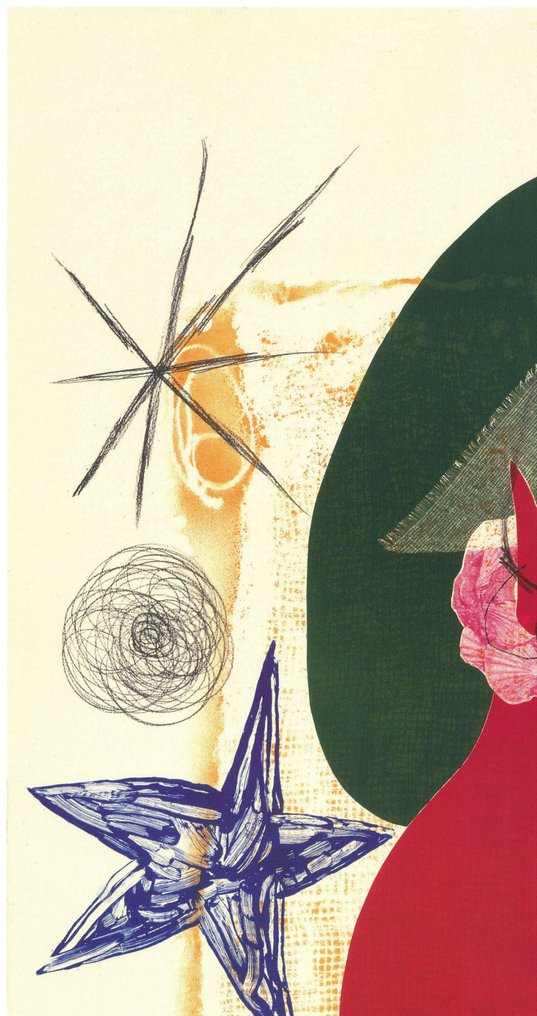 Joan Miro (1893-1983) - La Folle au piment rageur #1.0