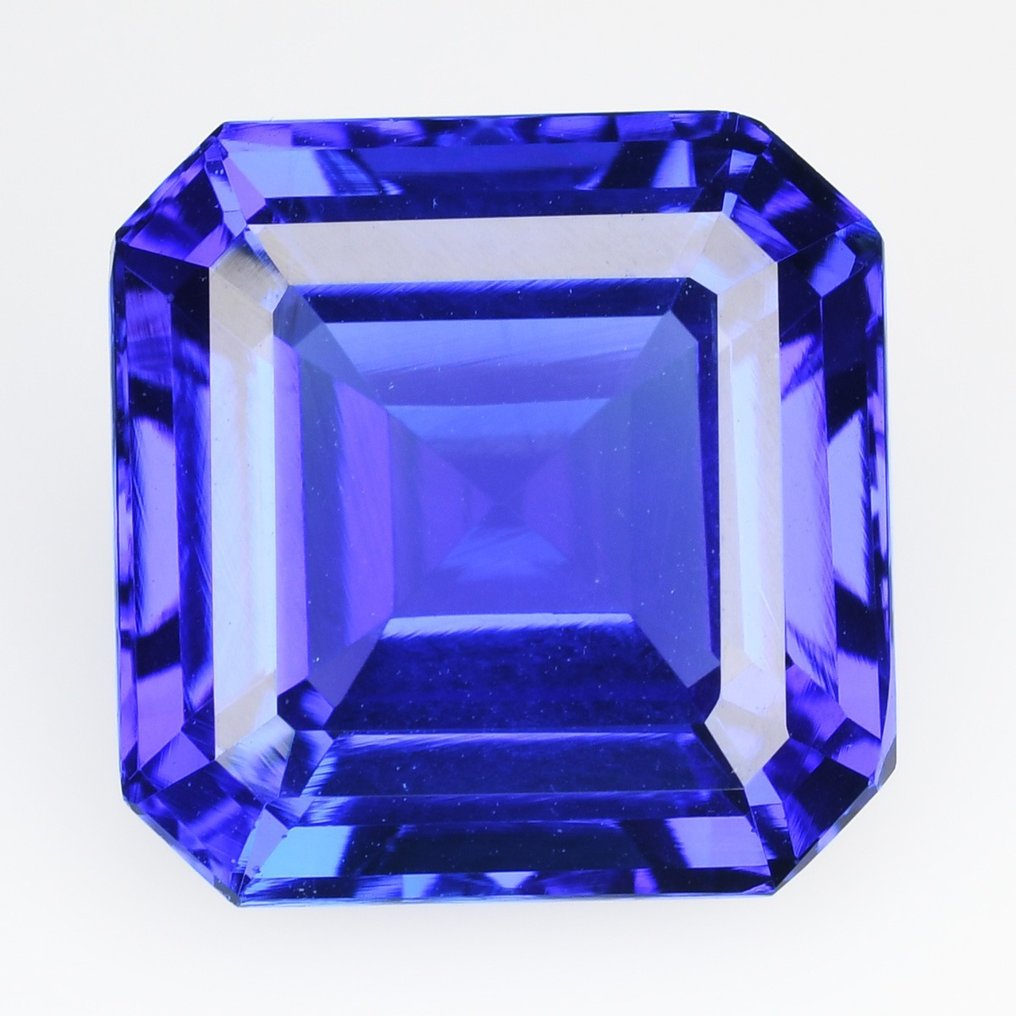 沒有保留價 - 1 pcs  藍色 坦桑石  - 8.60 ct - 國際寶石學院（International Gemological Institute (IGI)） - 浓烈的紫罗兰色坦桑石 #1.0