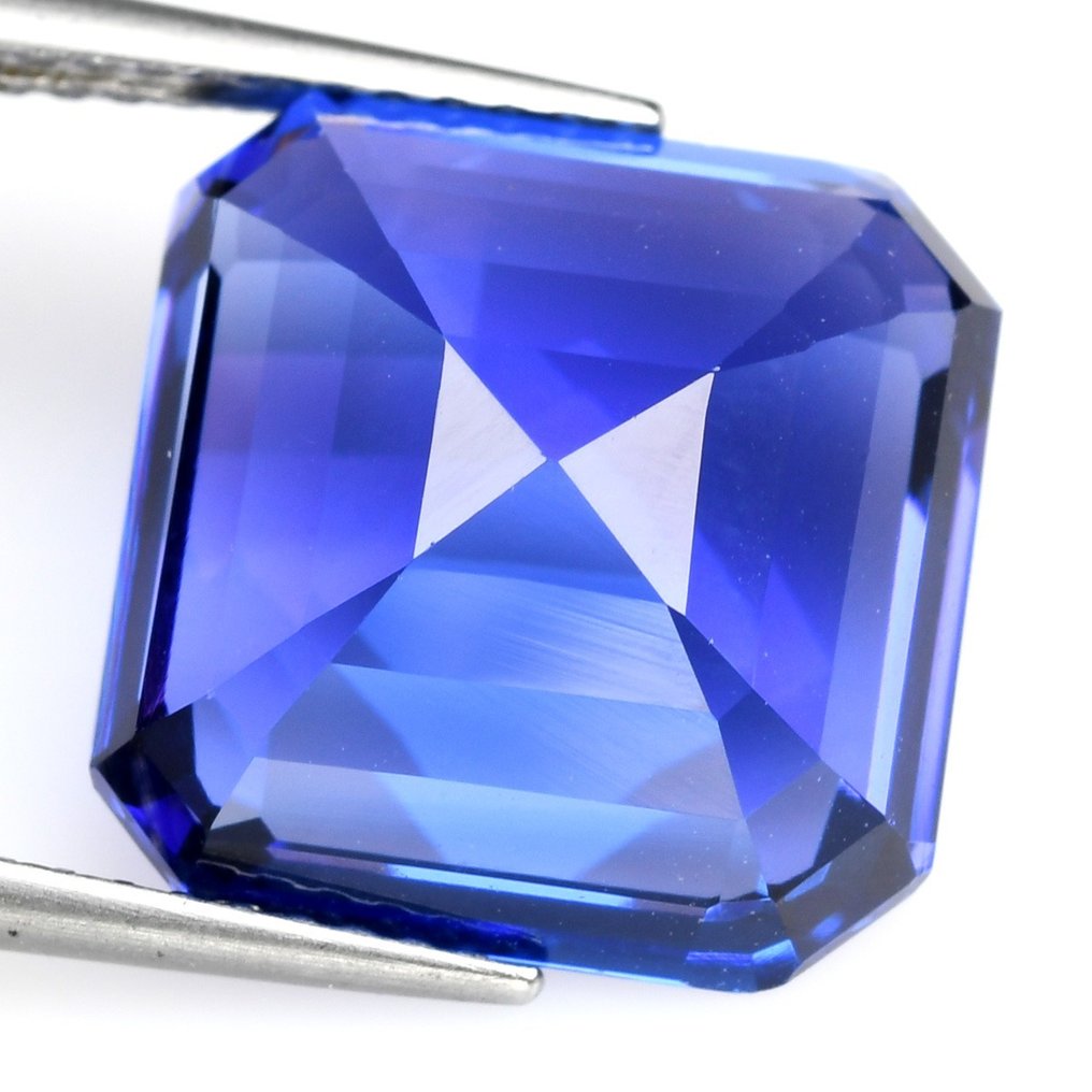 沒有保留價 - 1 pcs  藍色 坦桑石  - 8.60 ct - 國際寶石學院（International Gemological Institute (IGI)） - 浓烈的紫罗兰色坦桑石 #3.2