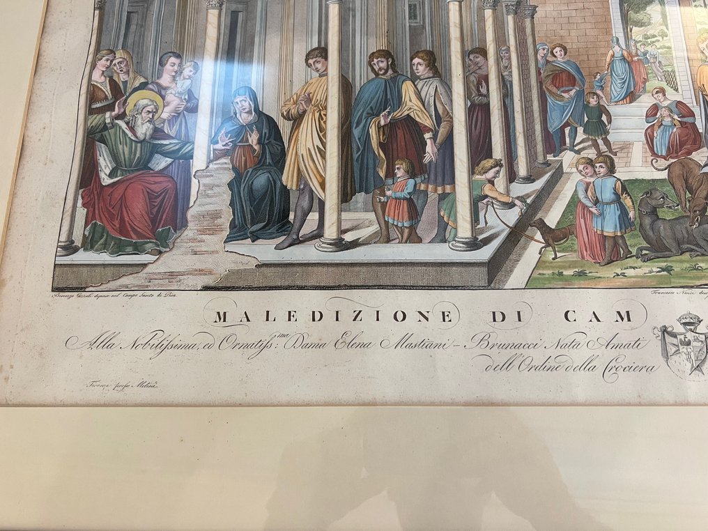 Francesco Nenci, after Benozzo Gozzoli (XIX) - Maledizione di Cam #4.3