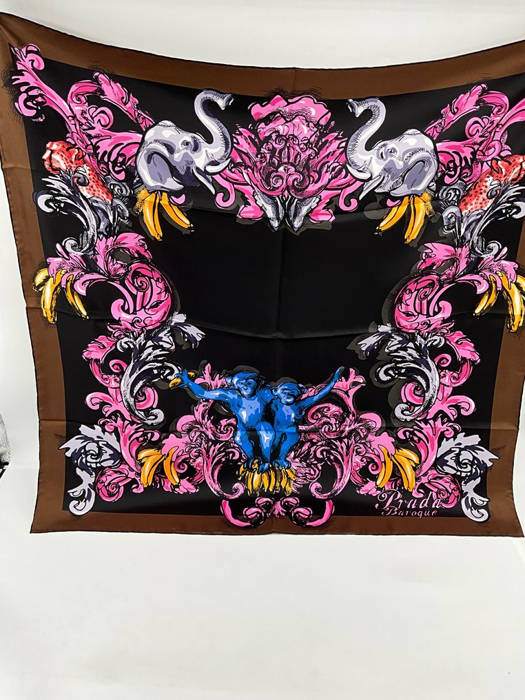 Prada - BAROQUE /sans étiquette - Szalik #1.0