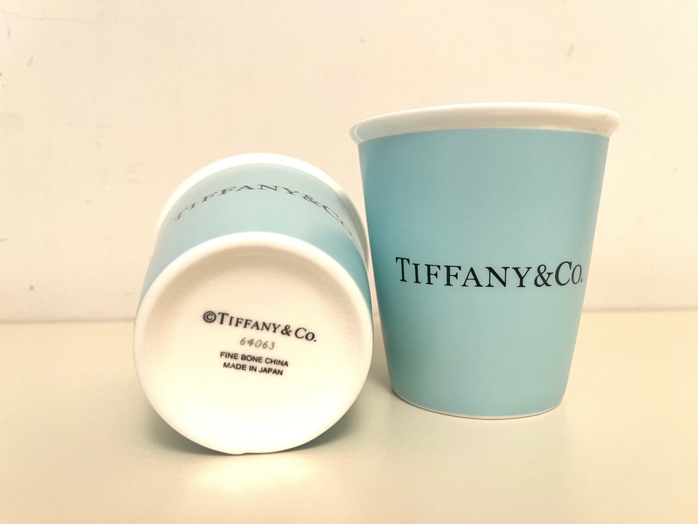 Tiffany & Co. - tiffany & Co - Tea cup set (2) - Nuove con cartellino e ...