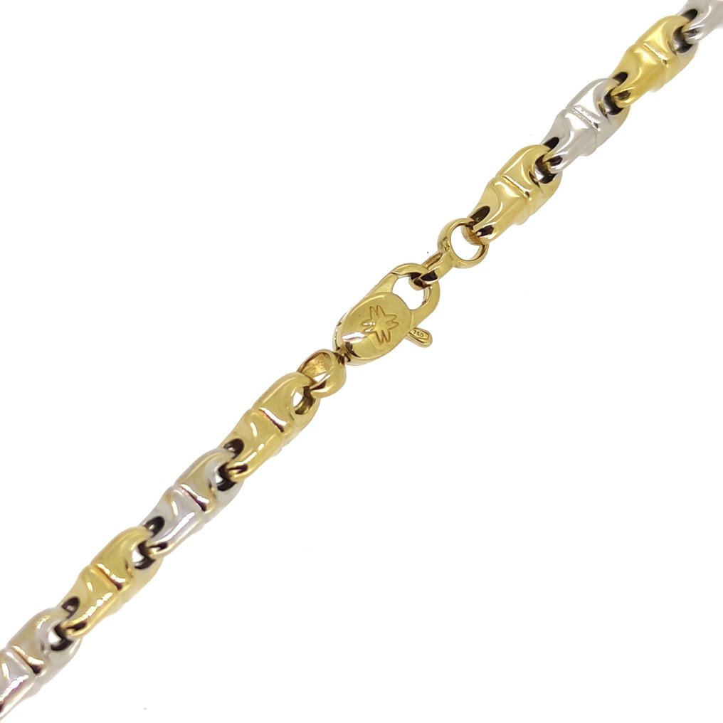 Necklace White gold, Yellow gold, 18 carats #1.2