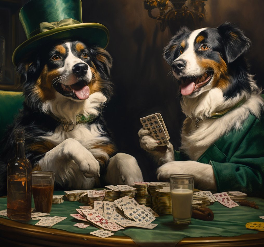 Topograffiti - Poker Players St Patrick Day - 10% WWF - 10/10 #1.0