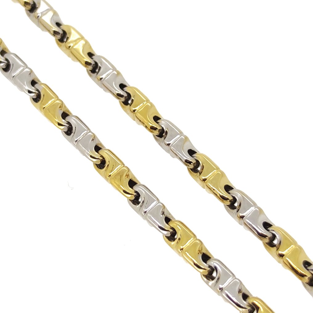 Necklace White gold, Yellow gold, 18 carats #1.1