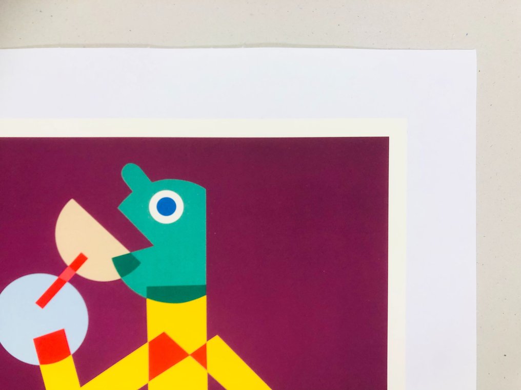 Fortunato Depero - Campari (linen backed on canvas) - 1980s #4.3