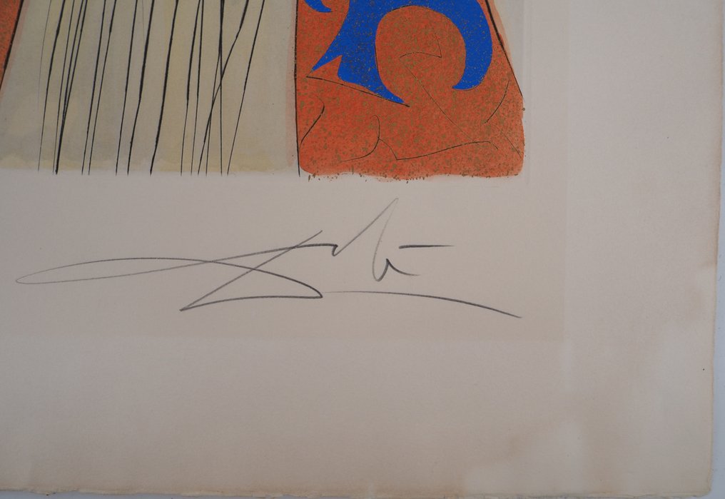 Salvador Dali (1904-1989) - Muse de la tragédie : Hommage à Œdipe #2.1