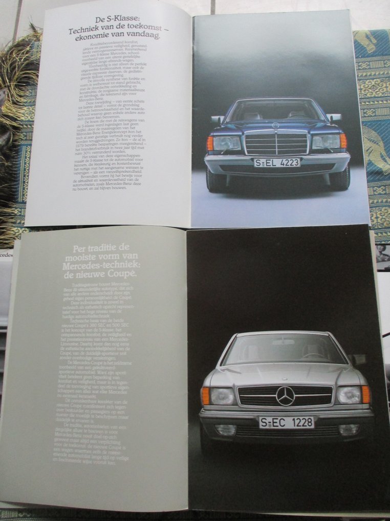 Mercedes 190-series/200-class/Coupe/S-class/SEC/SL (jaren 80) - Brochure - 1980 #2.1