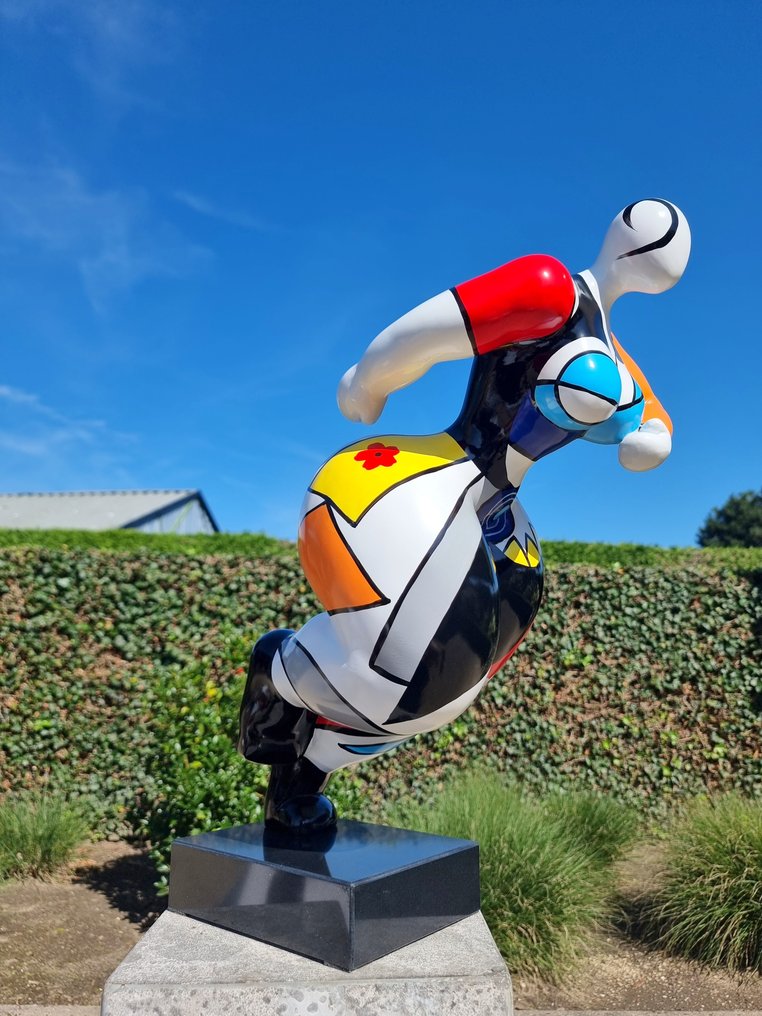 Figurine - Abstracte vrouw - 52 cm - Stone, fiber optic #4.3