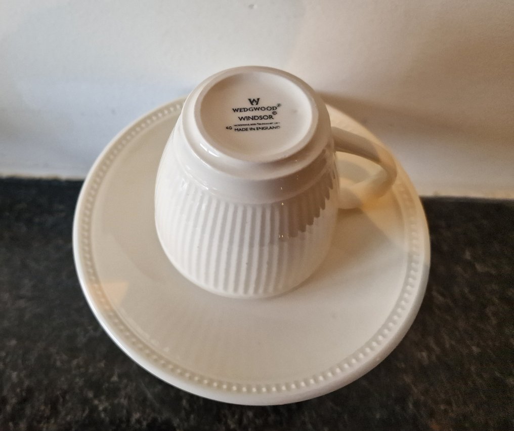 Wedgwood - Φλιτζάνι και πιατάκι (24) - Windsor - Πορσελάνη #4.3