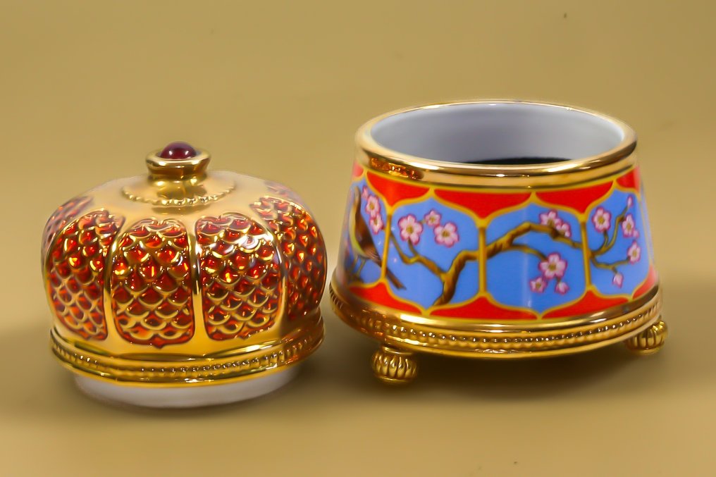 House of Faberge & Franklin Mint Keizerlijke muziekdozen collectie speeldoos carillon boite a - Caja musical - 1990-2000 #2.1