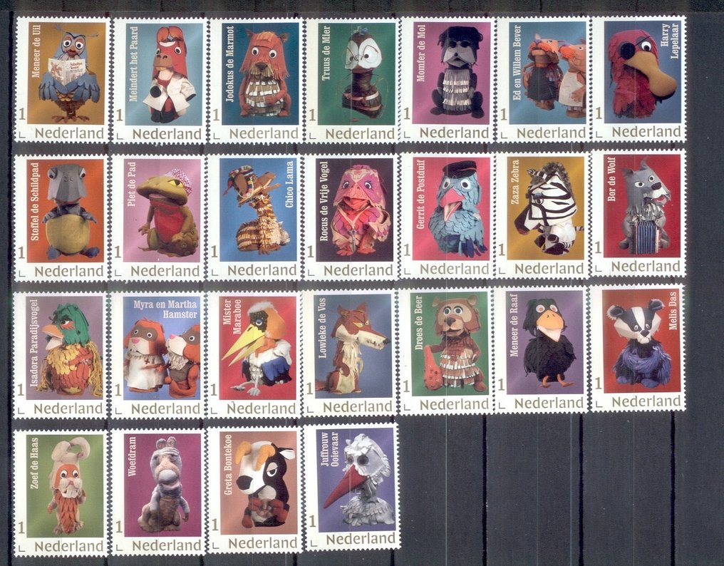 Netherlands 2018 - Fabeltjeskrant complete series #1.0