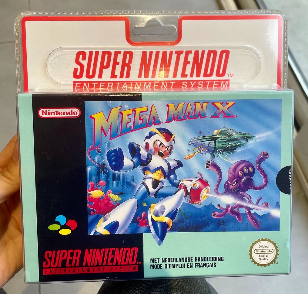 Nintendo SNES - Mega Man X (Blister Pack) - Videopelit - Alkuperäispakkauksessa #1.1