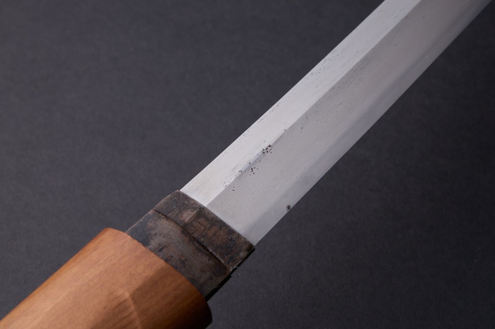 武士刀 - Japanese Sword Nihonto with White Scabbard - 日本 - 江戶時代（1600-1868） #3.2