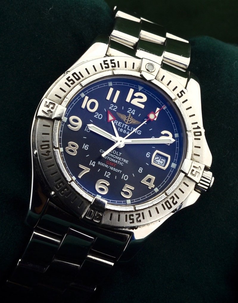 Breitling colt gmt a32350 best sale