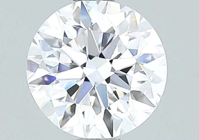 1 pcs Diamante  (Naturale)  - 1.00 ct - Rotondo - D (incolore) - VVS2 - Gemological Institute of America (GIA) #1.1