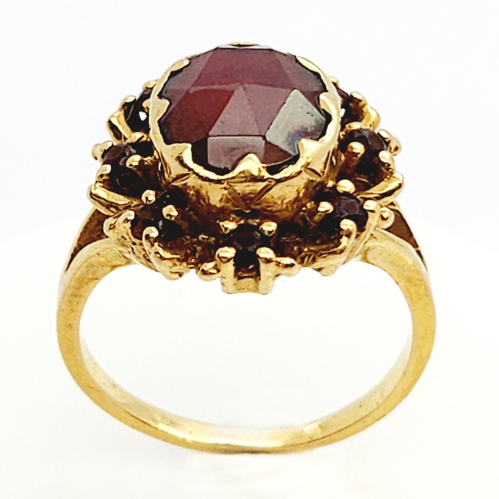 18 kt Gold - Ring Granat #2.1