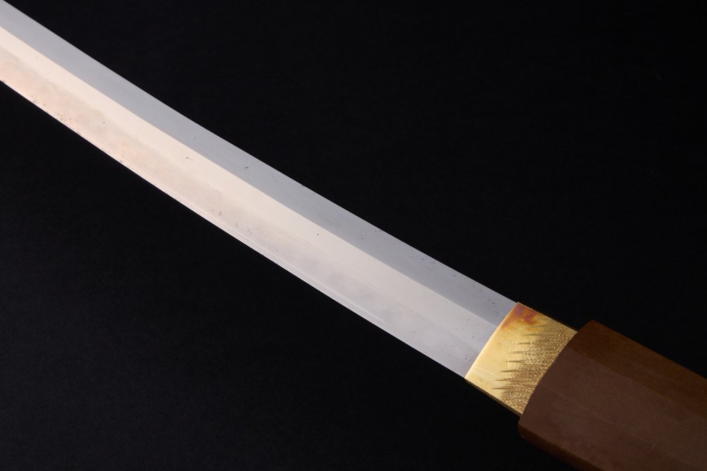 Katana - Japanese Sword Nihonto by Echizen Kanetane 越前国住兼植 with Specially Precious Sword Certificate by NBTHK - Japan - Mid Edo period #2.2