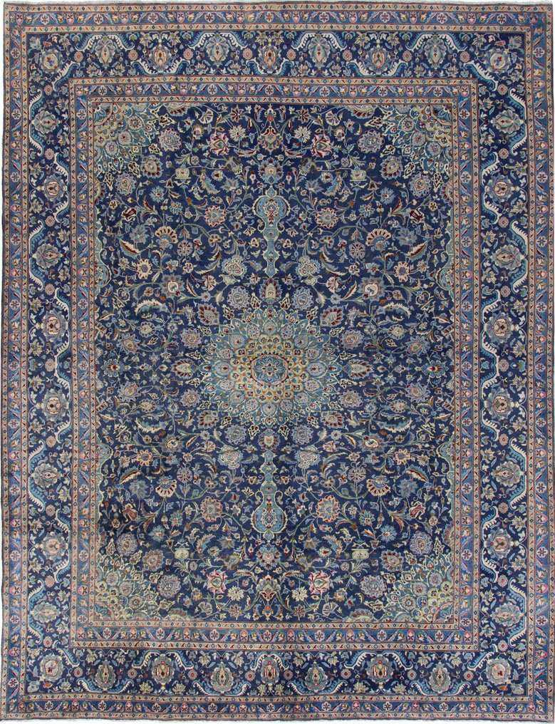 Kashan kork - Tæppe - 382 cm - 292 cm #1.1