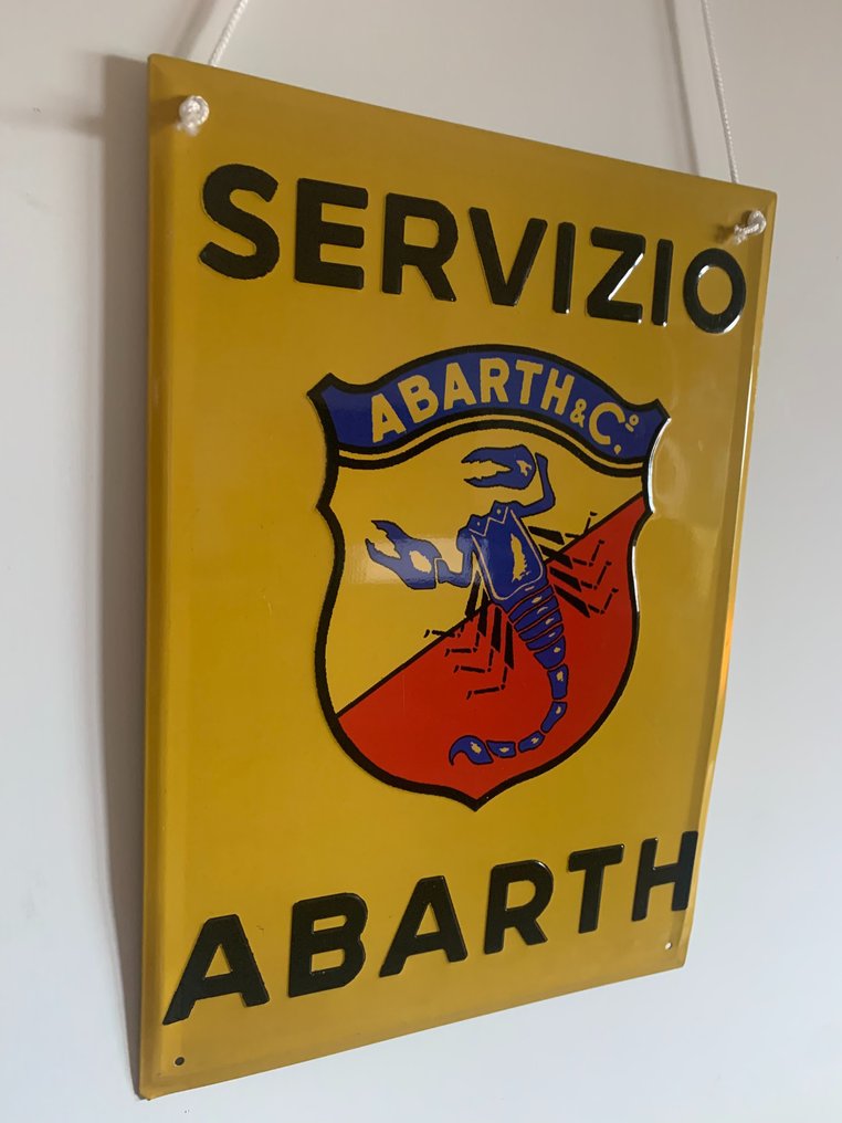 Sign - Abarth - Targa Servizio Abarth #3.2