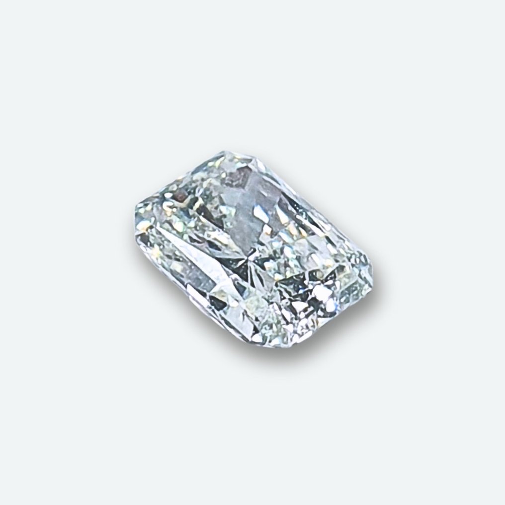 1 pcs Diamante  (Natural)  - 0.50 ct - Radiante - E - IF - Gemological Institute of America (GIA) #1.2