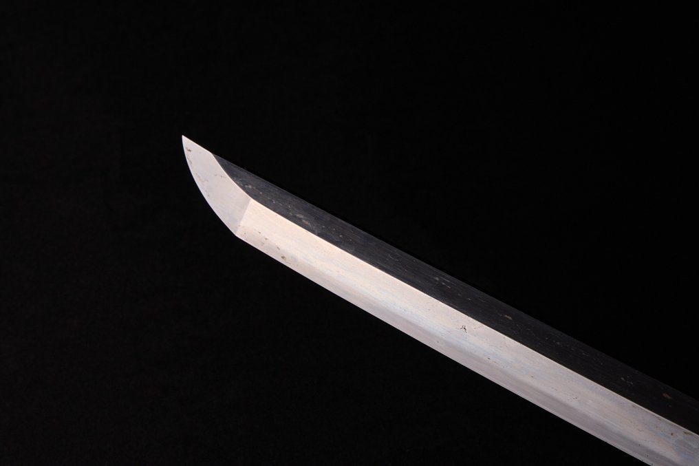 Katana - Japanese Sword Nihonto with White Scabbard - Japon - Période Edo (1600–1868) #3.1