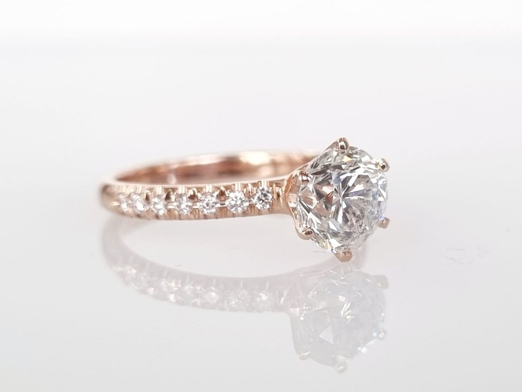 Anel de noivado Diamante - Diamante #2.2