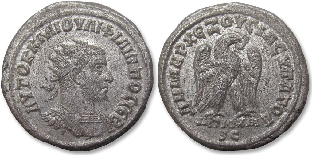 罗马帝国（省）. 菲利普一世（公元224-249）. Tetradrachm Syria, Seleucis and Pieria, Antioch mint circa 248-249 A.D. - high quality coin - #2.1