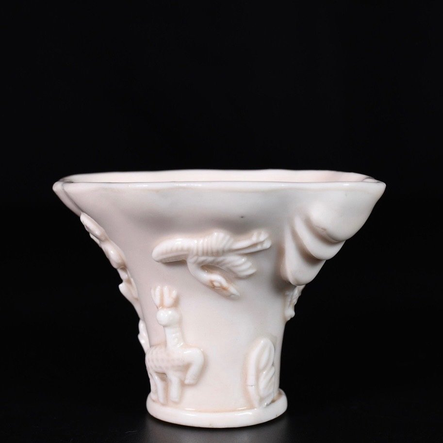  Libation bowl/libation cup - 瓷器 - 1650-1700  #2.1