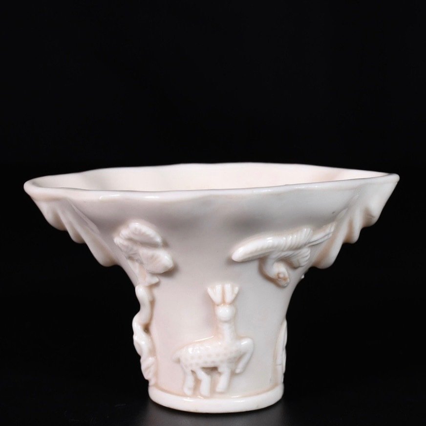  Libation bowl/libation cup - 瓷器 - 1650-1700  #1.1