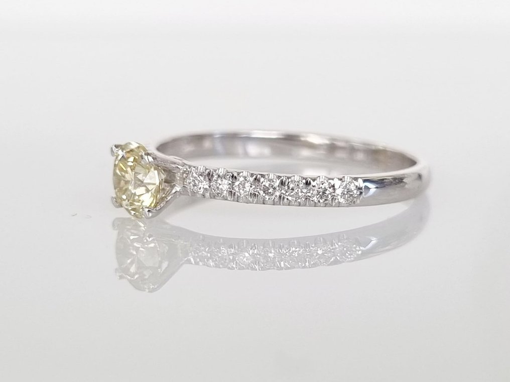 Verlobungsring Weißgold Diamant #2.2