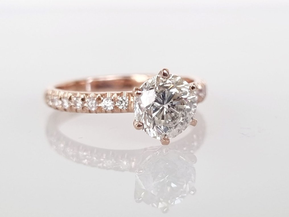 Anel de noivado Diamante - Diamante #1.1
