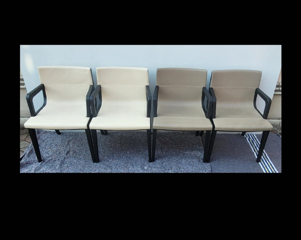 Maxalto - Antonio Citterio - Stuhl (4) - Acanto - Holz, Leder, Polyurethan #3.2