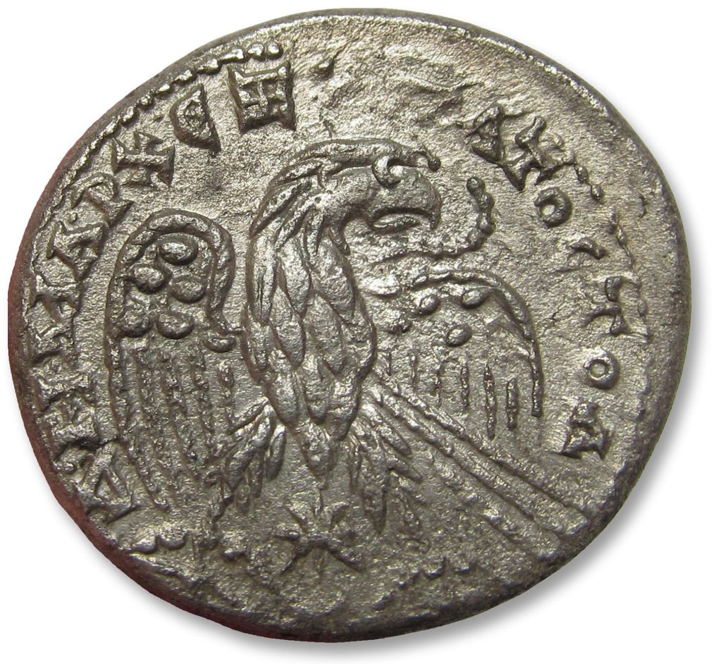 Empire romain (Provincial). Caracalla (198-217 apr. J.-C.). Tetradrachm Antiochia, Syria 198-217 A.D. #1.2