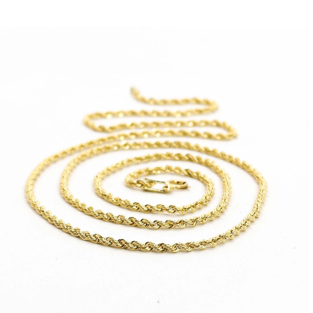 Zonder minimumprijs - Halsketting - 18 karaat Geel goud #1.0