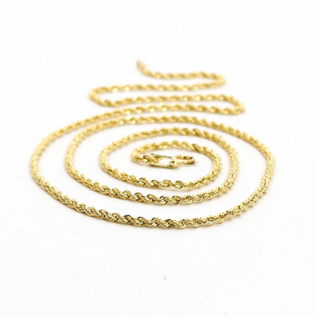 Zonder minimumprijs - Halsketting - 18 karaat Geel goud #2.1