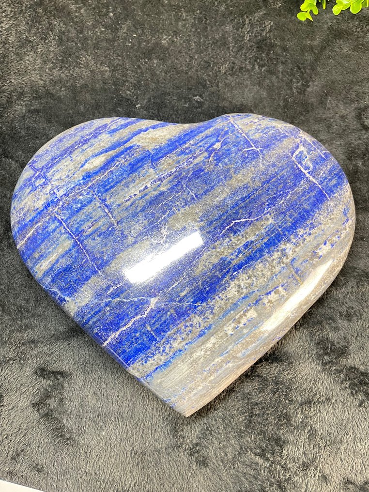 Large lapis lazuli Heart - Height: 28 cm - Width: 5.5 cm- 10.4 kg - (1) #1.1