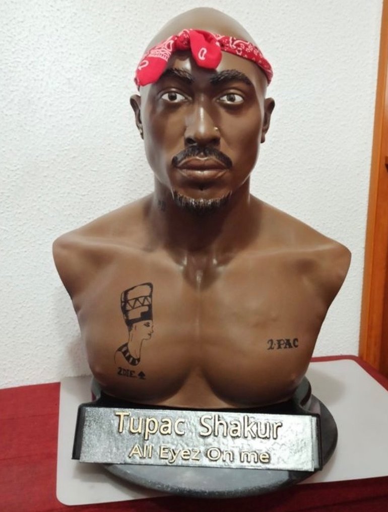 2Pac, Tupac Shakur - All Eyes on Me - Bust - Busto - 2022 #1.1