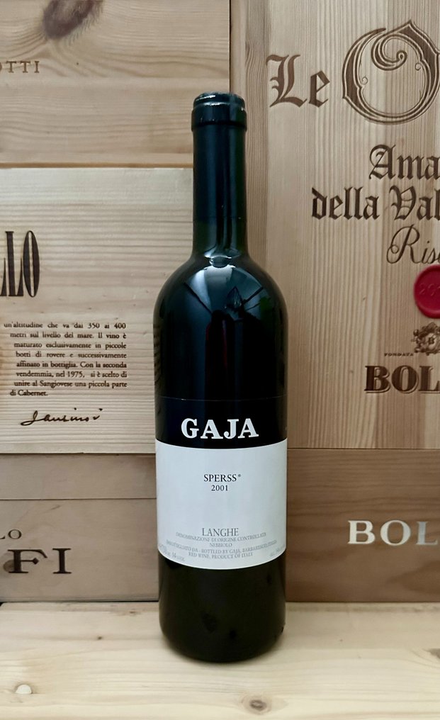 2001 Barbaresco & 2001 Sperss, Gaja - 皮埃蒙特 - 2 Bottles (0.75L) #2.1