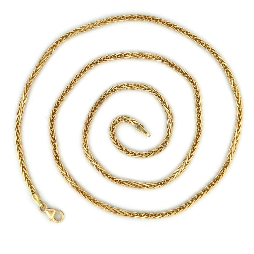 Snake Neckless - 4.3 gr - 45 cm - 18 Kt - Necklace - 18 kt. Yellow gold #1.1