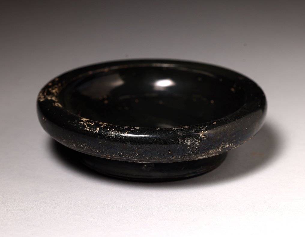 Ancient Greek Ceramic Plate. 11cm diameter. #2.2