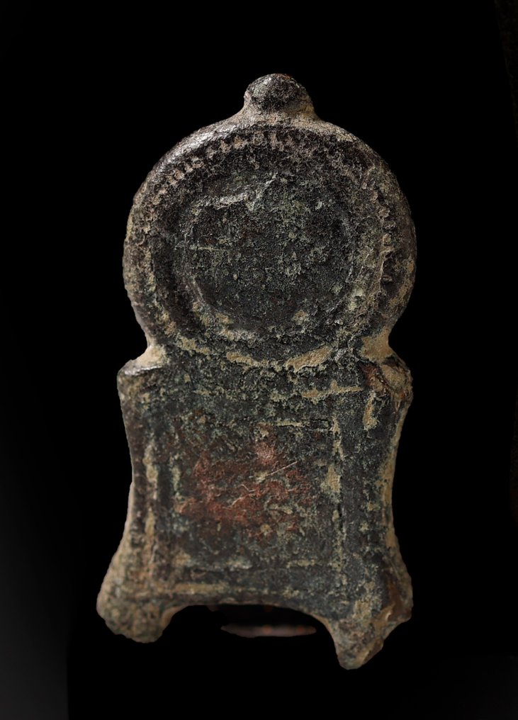 Frühes Mittelalter Bronze Westgotische Gürtelschnallen - 8 cm #1.2