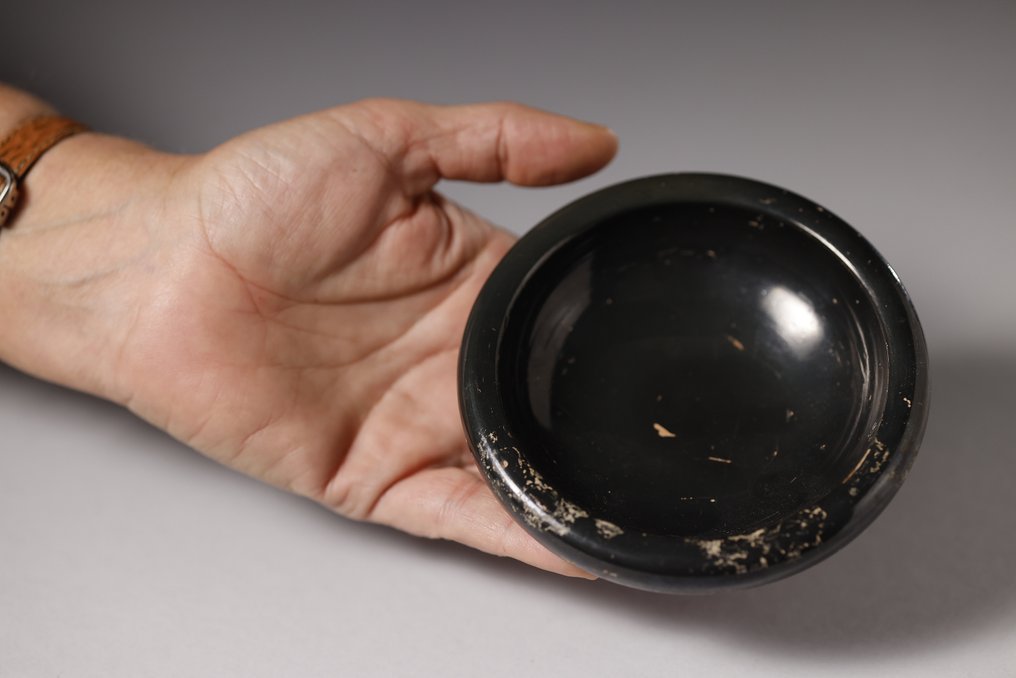 Altgriechisch Keramik Platte. 11cm Durchmesser. #2.1
