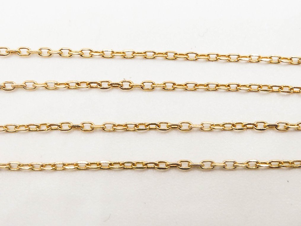 Collier avec pendentif - 18 carats Or jaune #4.3