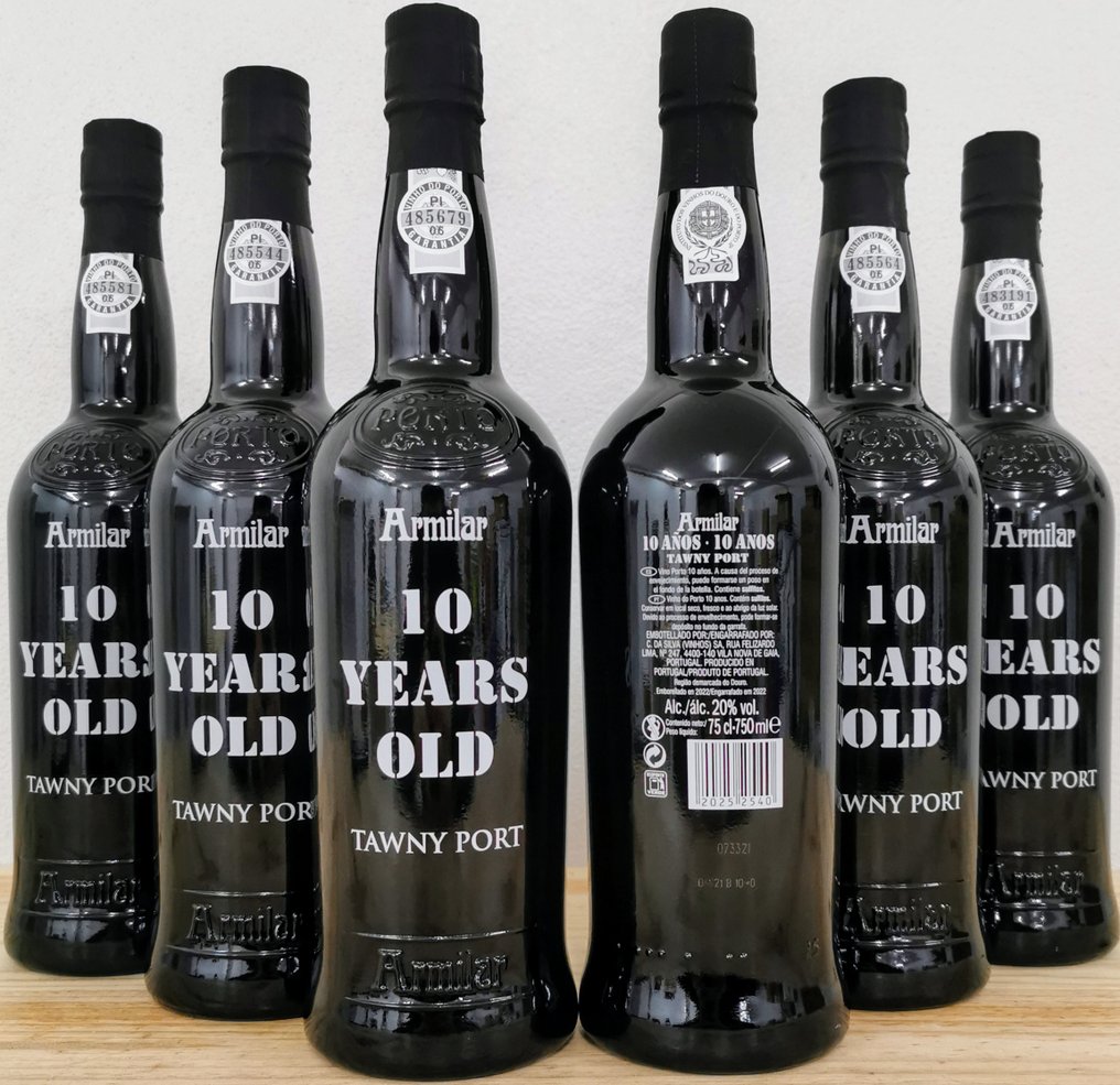 C. da Silva "Armilar" - 10 years old Tawny -  波多  - 6 瓶 (0.75L) #1.0