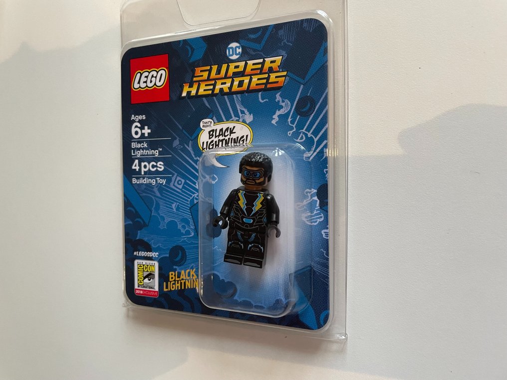 LEGO - Minifigures - Black Lightning - San Diego Comic-Con 2018 Exclusive #3.1